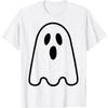 Geistershirt für Erwachsene, Kinder, Männer, Frauen, Lustiges Geistergesicht Kostüm T-Shirt