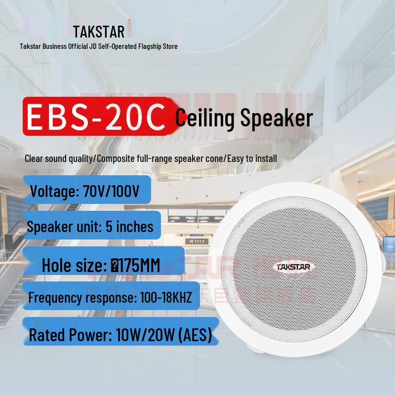 

TAKSTAR EBS-20C In-Ceiling Speaker (CN version)