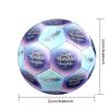 Ronaldo's Golden Legacy Size 5 Soccer Football Machine-Stitched Indoor/Outdoor Universal Football Sports Enthusiast Gifts