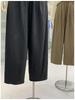 Plus Size Women's High Waist Wide Leg Pants - Spring Loose Fit with Elastic Lace-up Waist
