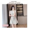 Small High-end National Style Jacquard Cheongsam Skirt Improved New Chinese Dress Women's Waist a Character Temperament Engagement Dress