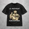 Hip Hop 2026 El Matador Ilia Topuria Outfit Tshirts For Men Women Cotton Washed Tee Shirt Clothes