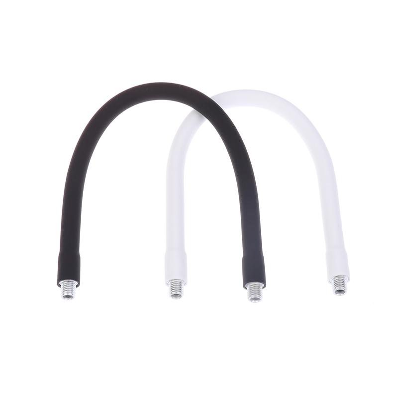 1Stk M6 M8 Innen-Außengewinde Weiches Licht Flexibler Kabelschutz DIY Metall Silikon Schwanenhals Schlauch Biegsam Formbar Universal Für Lampe