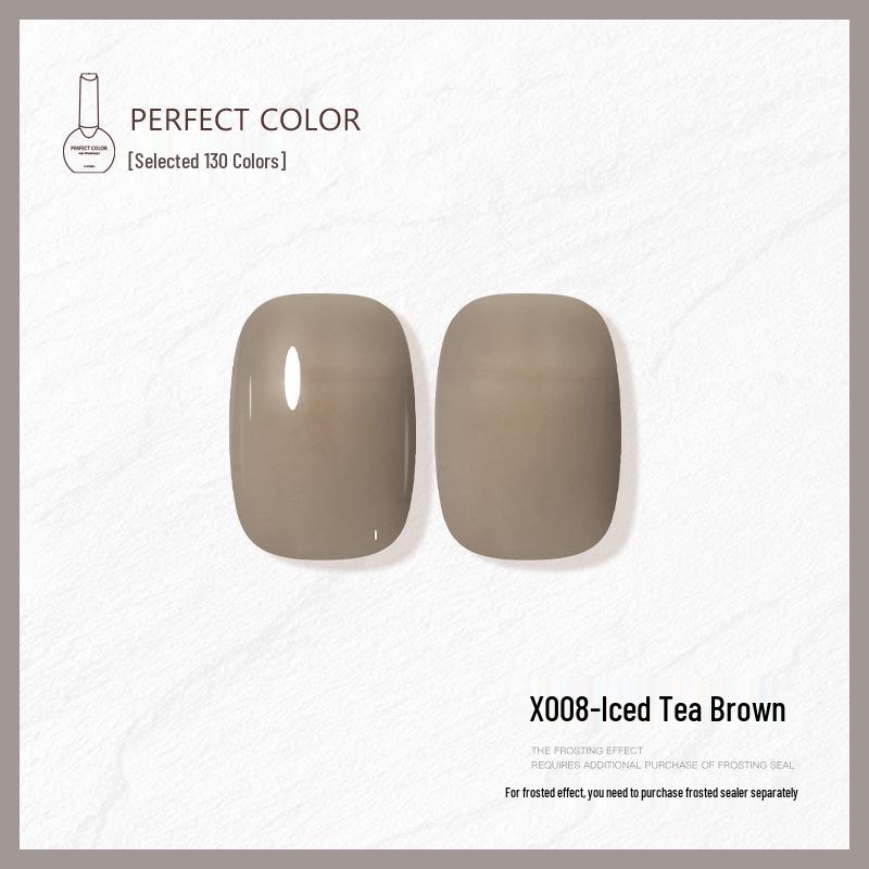 Nail Gel Polish: 130 New Nude & Bright Colors - Ice Translucent, Phototherapy, Glitter, Cat Eye Finish