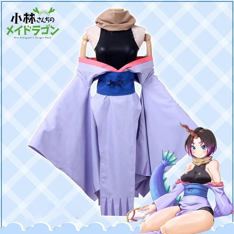 High-quality Polyester Vinylon Fabric For Dragon Maid Cosplay