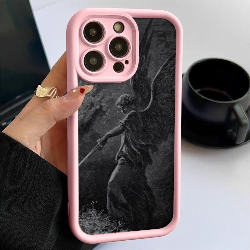 Heavenly Beings Descend Bless Case For Samsung Galaxy S25 S24 S23 S22 Ultra Plus S21FE A55 A54 A53 A52 A35 A25 A15 A14 5G Cover