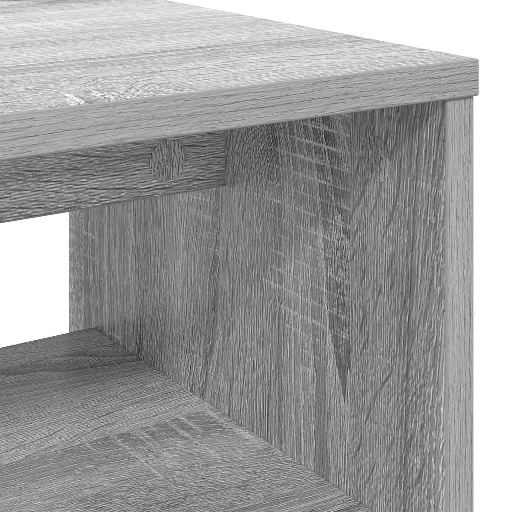 TV Stand Grey Sonoma 100 x 35 x 40 cm Engineered Wood
