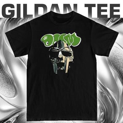 MF Doom Black Cotton T-Shirt Full Size S-5XL Unisex Xmas
