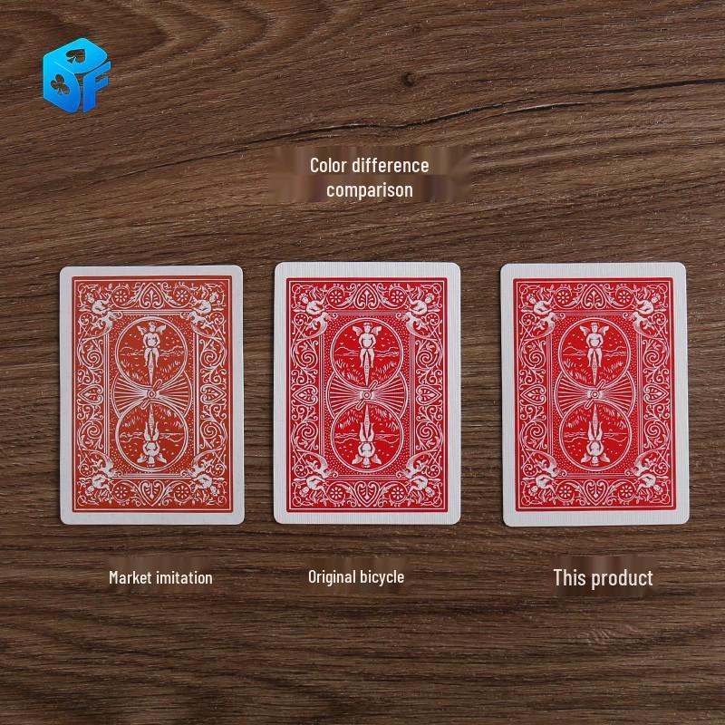 Magie du Nord: 52 Nuances de Rouge V1 - Cartes à Jouer Chef-d'œuvre Shin Lim