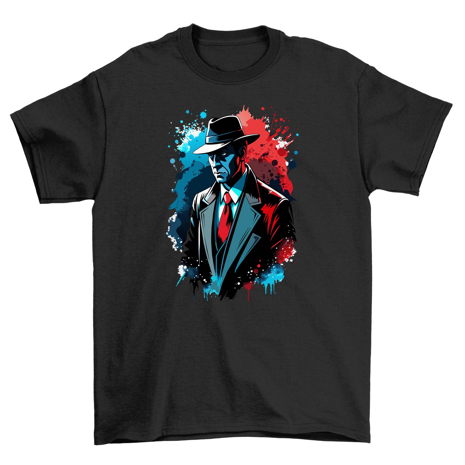 Retro_4 Classic Suit and Tie T-Shirt Mens Womens Tees Top - Timeless and Dapper! Funny Unisex Design, Per S