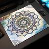E-sports Mandala Small Mouse Pad Gaming Laptops Mousepad Gamer Carpet Keyboard Mat Desk Protector Watercolor Art Mouse Pads