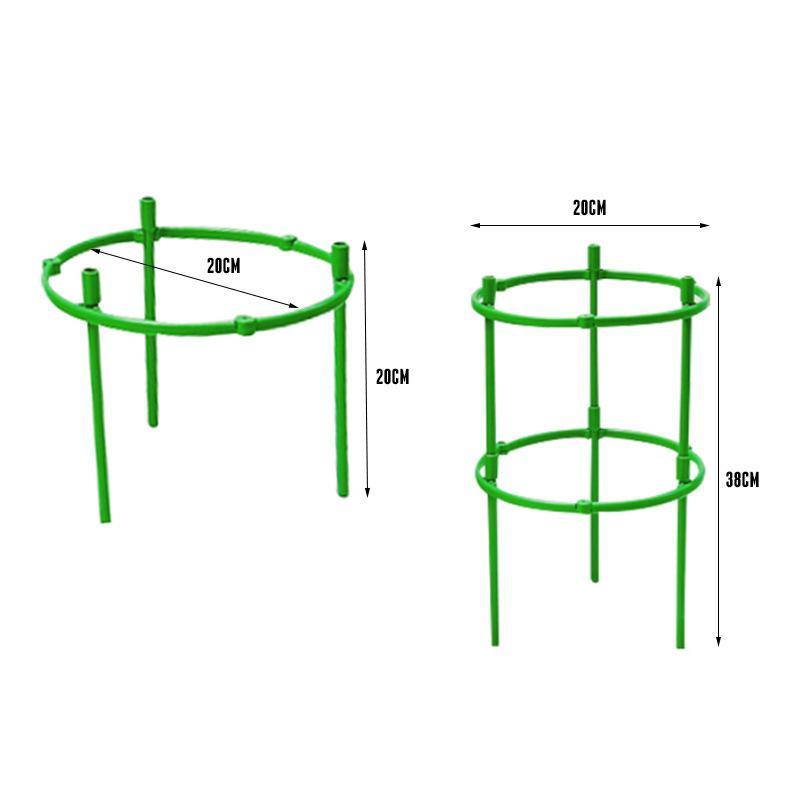 6/18/24 Pcs Adjustable Splicable Plant Support Cage For Indoor Outdoor Potted Climbing Plants