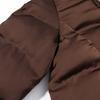 Womens Short Padded Cotton Coat Stand Collar With Fur Pocket Winter Warm Outerwear