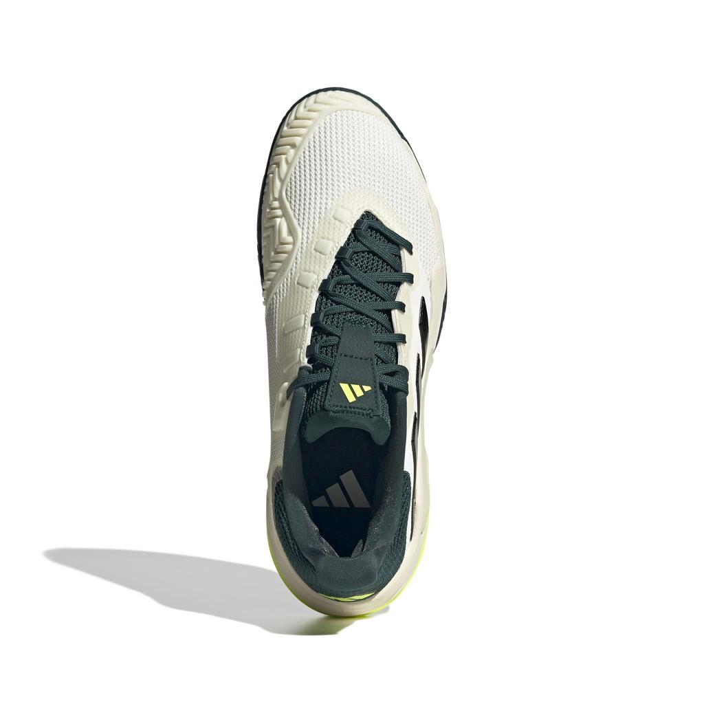 Adidas Barricade 13 Tennis Teal Size Cm Shoes, LZR24, Off-White/Core Black/Powder (JH5129), 27.0