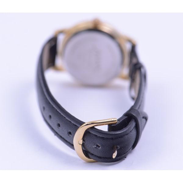 J-AXIS Women's AL1280-BK (Women's Fashion Watch Black Sun Flame) Round Watch Black Analog