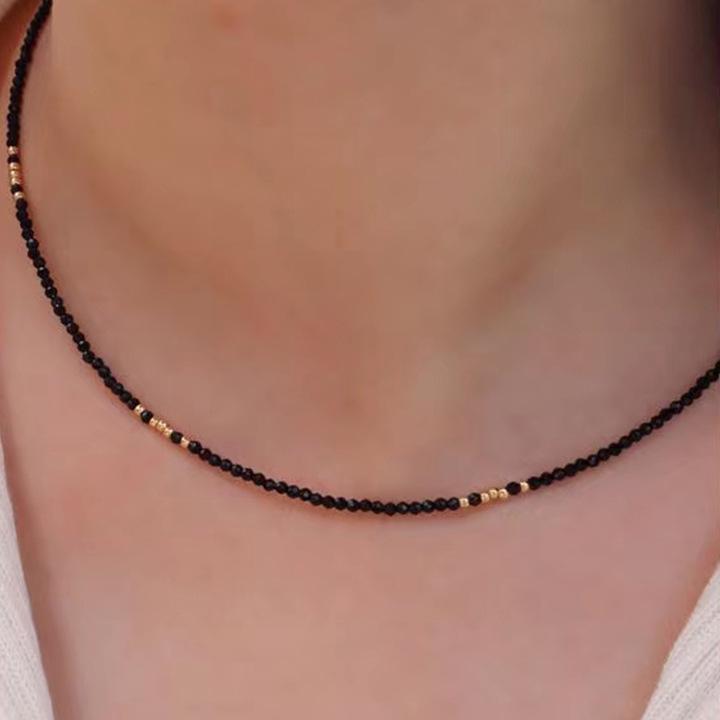 Neutral Temperament Versatile Fashion Beaded Necklace – High-Quality Clavicle Chain