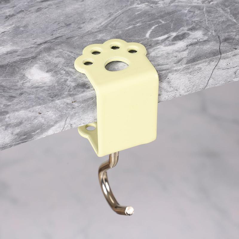 Cat Claw Hook Adjustable Desk Edge Hook Bag Hook Table Side Hanging Storage Rack Headset Desk Hanger School Home Universal Hook