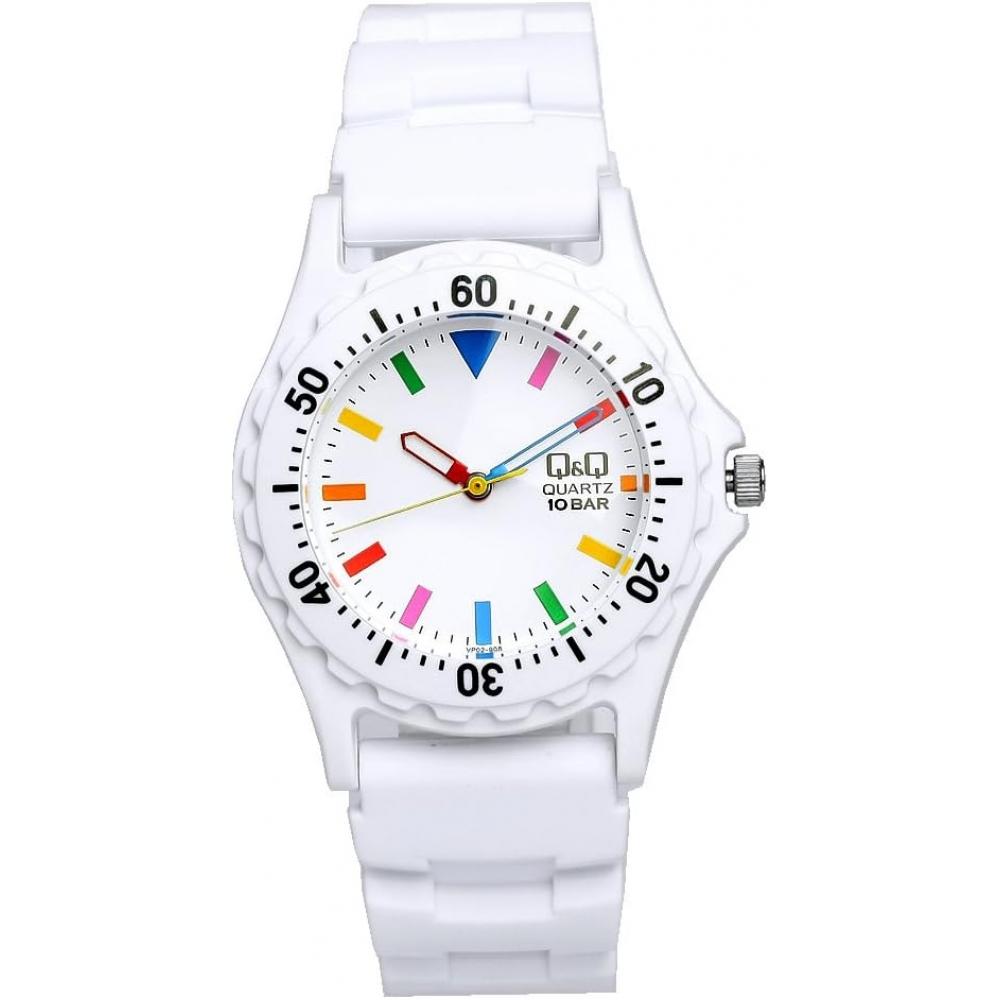 

Нет Citizen QQ [Citizen QQ] Часы Citizen QQ 10 атм водонепроницаемые цветные часы резиновые белые многоцелевые дайверские дизайны