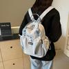 Schoolbag1011 New Casual Bag Commuting Fashion Simple Trend Portable Backpack Large Capacity