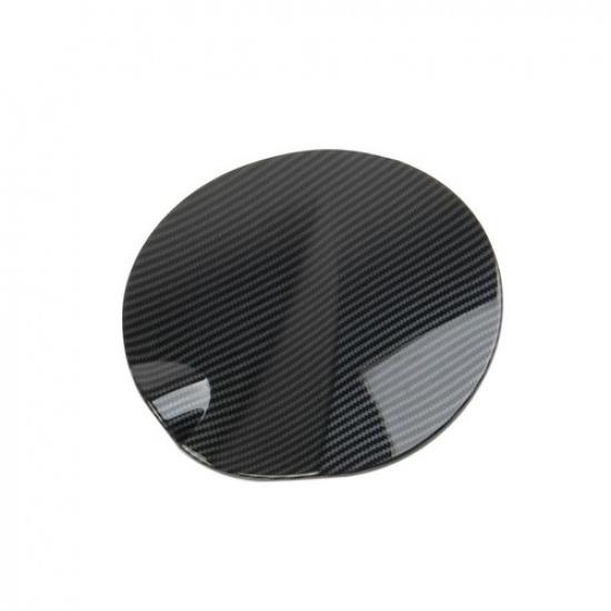 Carbon Fiber Style Fuel Tank Gas Door Cover Trim For Toyota Tundra +