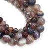 Natural Stone Beads 4 6 8 10mm Persian Gulf Agate Stone Round Loose Beads For Jewelry Making DIY Bracelets Necklace Accessories