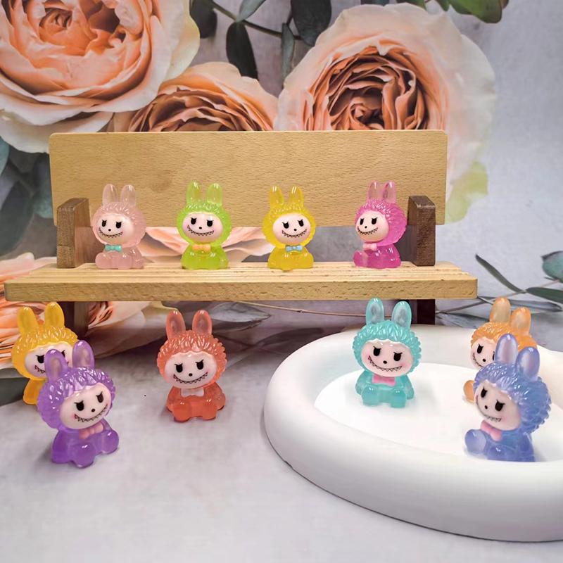 1Pcs Luminous Kawaii  Kids Glow Toy Diy Resin Accessories Cream Gel Material Decoration