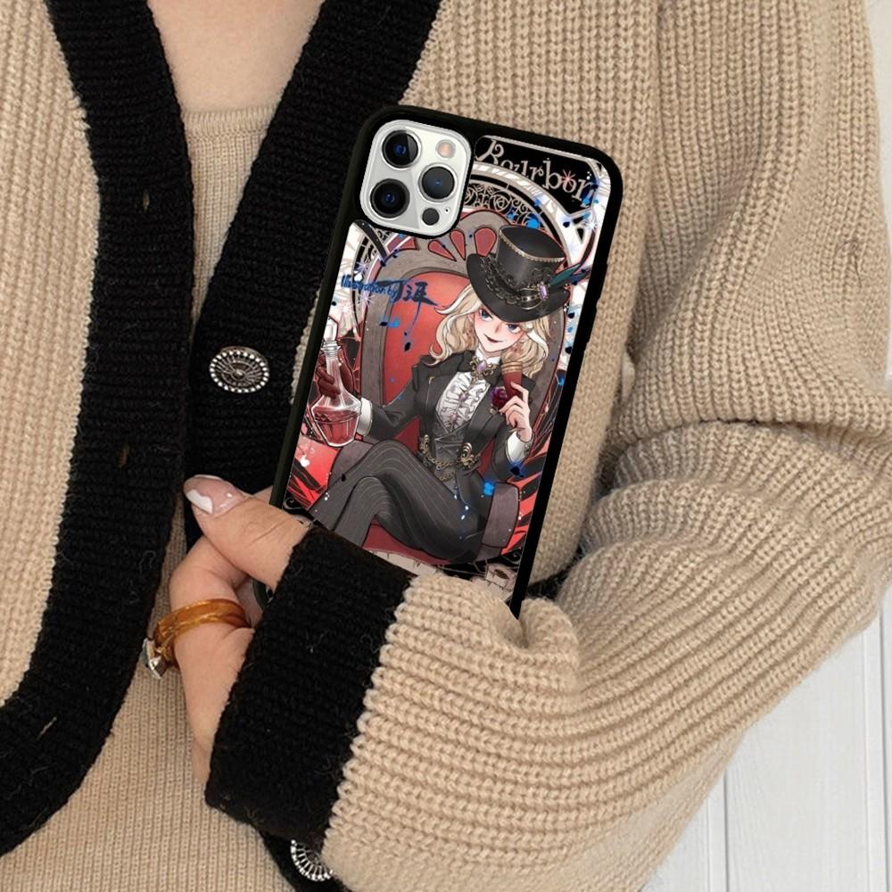 Identity V Phone Case Silicone PC+TPU For For iPhone 11 12 13 14 15 16 Plus Pro Max Cover