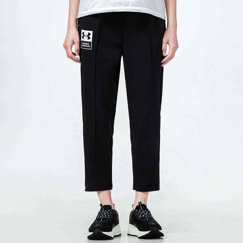 Under Armour Knit Training Pants Women Bottoms Black 1369418-001