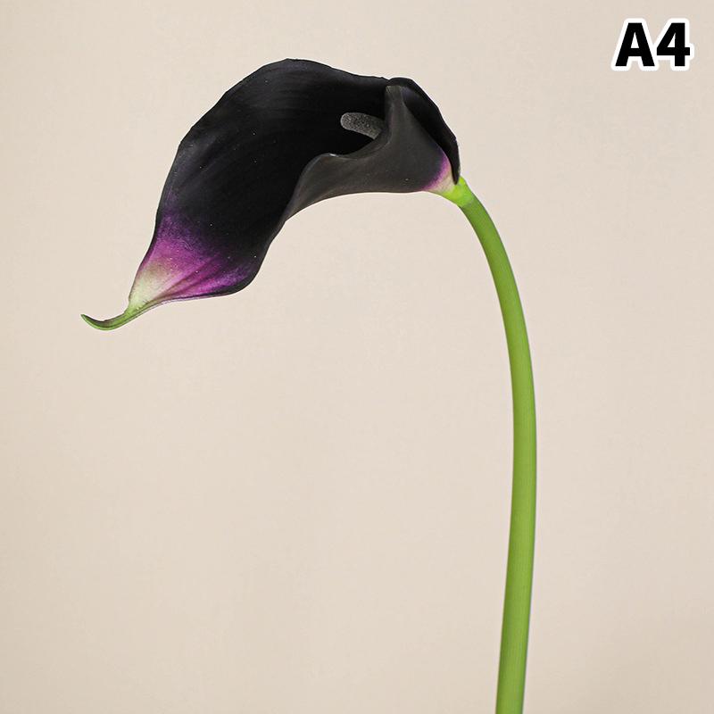 

1 шт. искусственные цветы каллы лилии искусственный букет цветов для свадебного букета свадебное украшение для дома A4