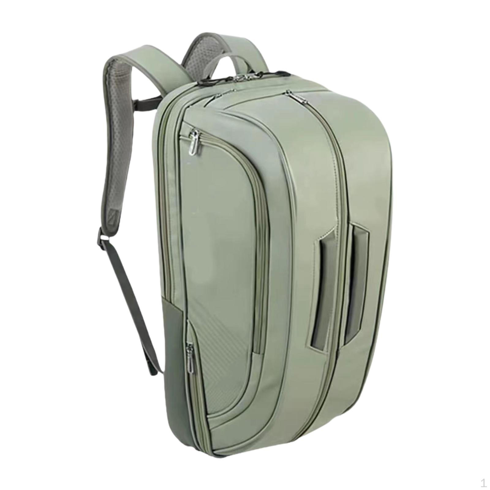 

Badminton Backpack Fashion Carrying Racket Storage Bag Lightweight Tennis for зелений