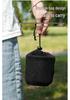 TA1 Titanium Outdoor Mug with Folding Handle - Portable Single-Layer Water, Coffee, and Tea Cup for Camping and Picnics