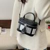 Fashion Contrasting Color Crossbody Square Bag for Women's  New Summer Personalized Versatile Handbag Elegant Shoulder Bags