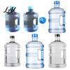 Large Capacity Water Storage Jug with Handle And Cap Reusable Dispensers Sealed Twist Off Cap Food Grade Plastic Transparent Bottle for Home Office