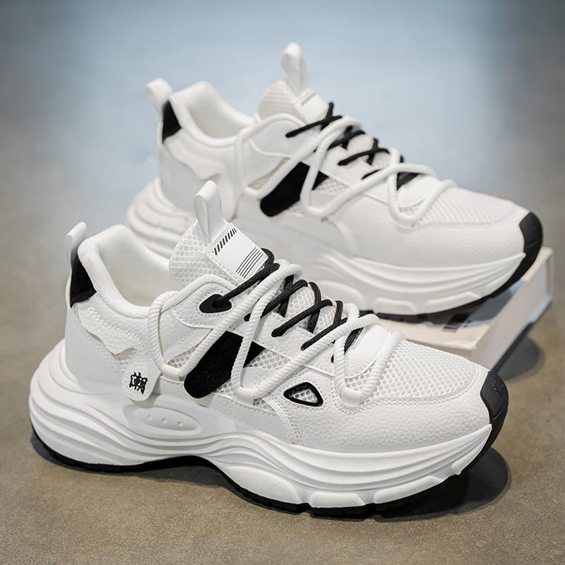 Men 's Casual Four Seasons Fashion  Students Comfortable Sneakers Boys Trending Soft Sole Breathable Shoes