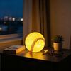 Silicone Softball Lamp Gift 3D Bedside Lamp Sport Theme Softball Night Light  Kids Room