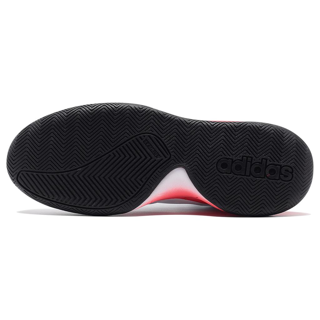 Adidas OwnTheGame Mesh, Synthetic Leather Slip Resistant Abrasion Resistant Mid top Performance Basketball Shoes Men's EE9631(Team242-)