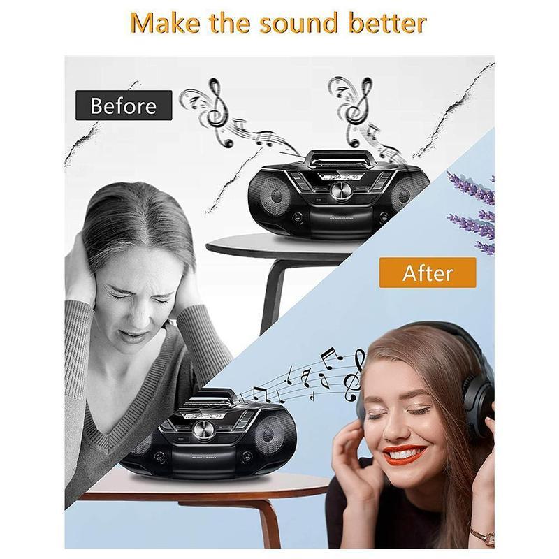 audio tape head cleaning kit, cleaning cassette, demagnetization