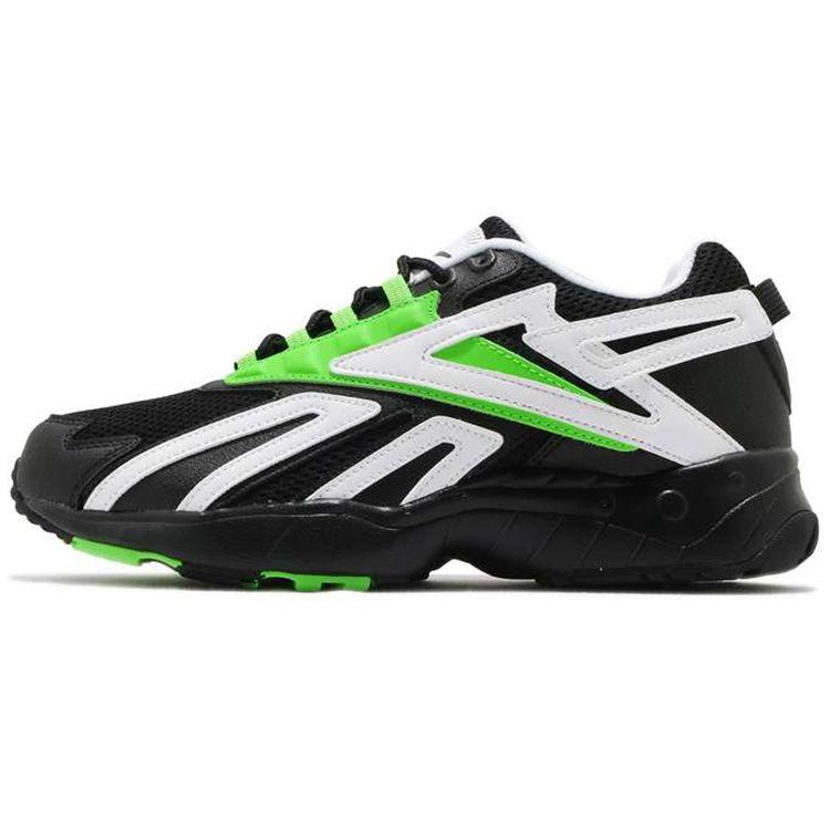

Reebok INTV Logo Черные Зеленые Мужские Кроссовки Белые Сигнально-Зеленые FY1299