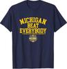 Michigan Wolverines MBB - 2026 National Champions Circle T- Shirt