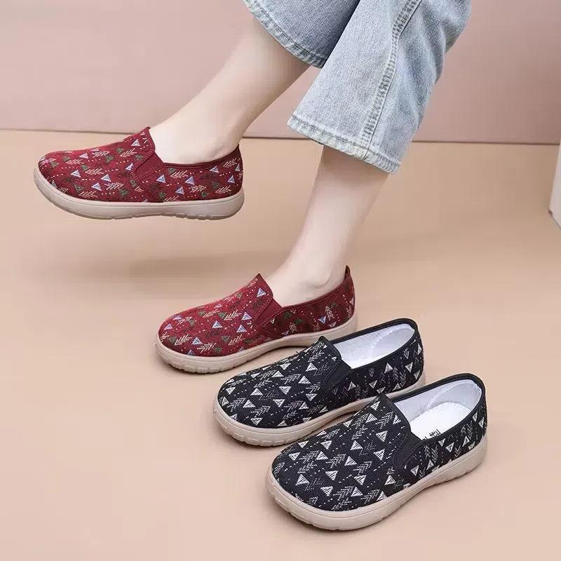 Mode Sko för Kvinna Vår Höst Mode Var Halkfria Mjuka Sulor för Vardagsskor Allmatch Bekväma Arbetsskor Damskor Platta Skor