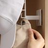 Multifunctional Wardrobe Cap Storage Racks Punch-Free Closet Hats Organization Holders Home Wall Mounted Headgear Plastic Shelf