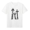I Love Giraffes Funny Giraffe Lover Quote Animals T-Shirt