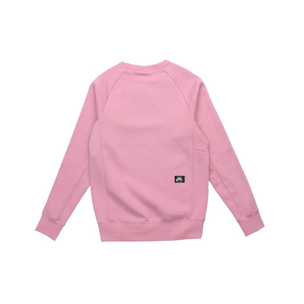 Nike Sweatshirts Men's Pink Crew Neck Moderate Regular 885846-678