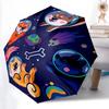 1pc Space Puppies Automatic Open/close Umbrella, 8-Rib Sturdy Structure, Portable Travel Umbrella, Parties, Everyday Use, 06