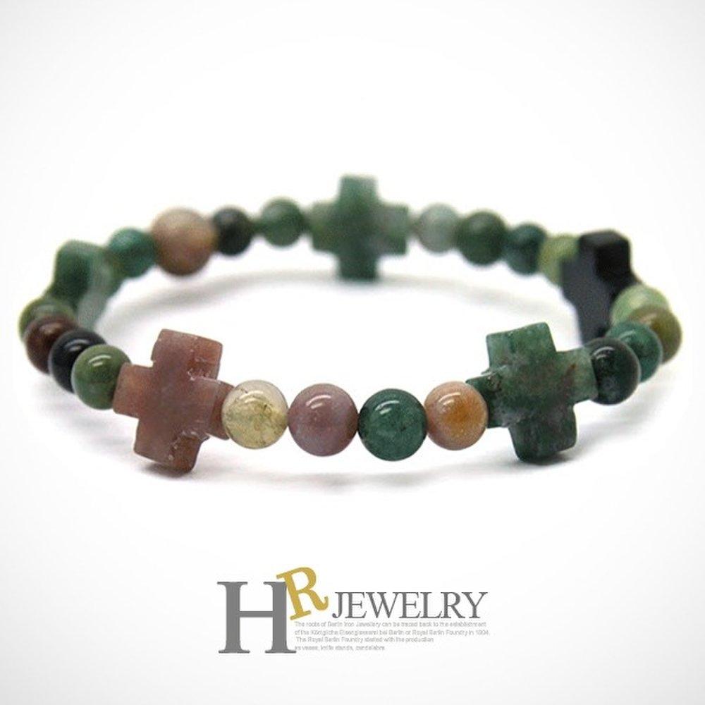 

Fashion Jewelry) Hit) Pretty (Hr) Unique Cross Jade Bracelet