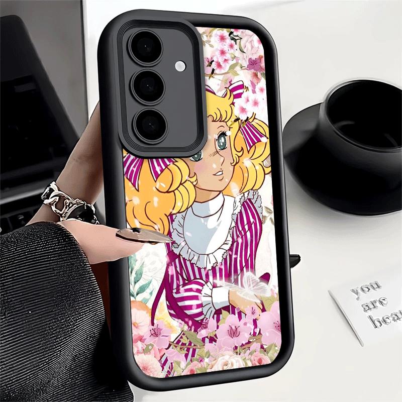 Phone Case for Samsung Galaxy S26 S25 Ultra S24 FE Anime Candy Candy Shell S23 Plus S22 + S21 S20 5G Soft Silicone Funda