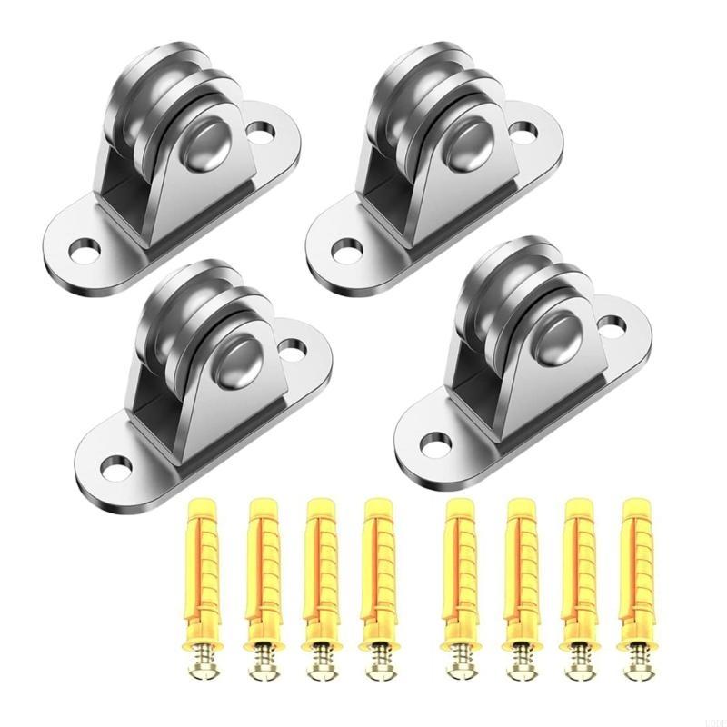 Heavy Duty Fixed Pullies Loading for Cord Material Handling Moving DIY Project 2 pack