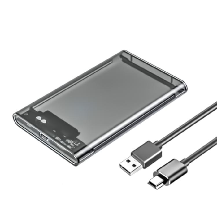 Modern 2.5Inch External Enclosure for 2.5In HDD with Shockproof Design and Not Required Tool Wide Compatibility