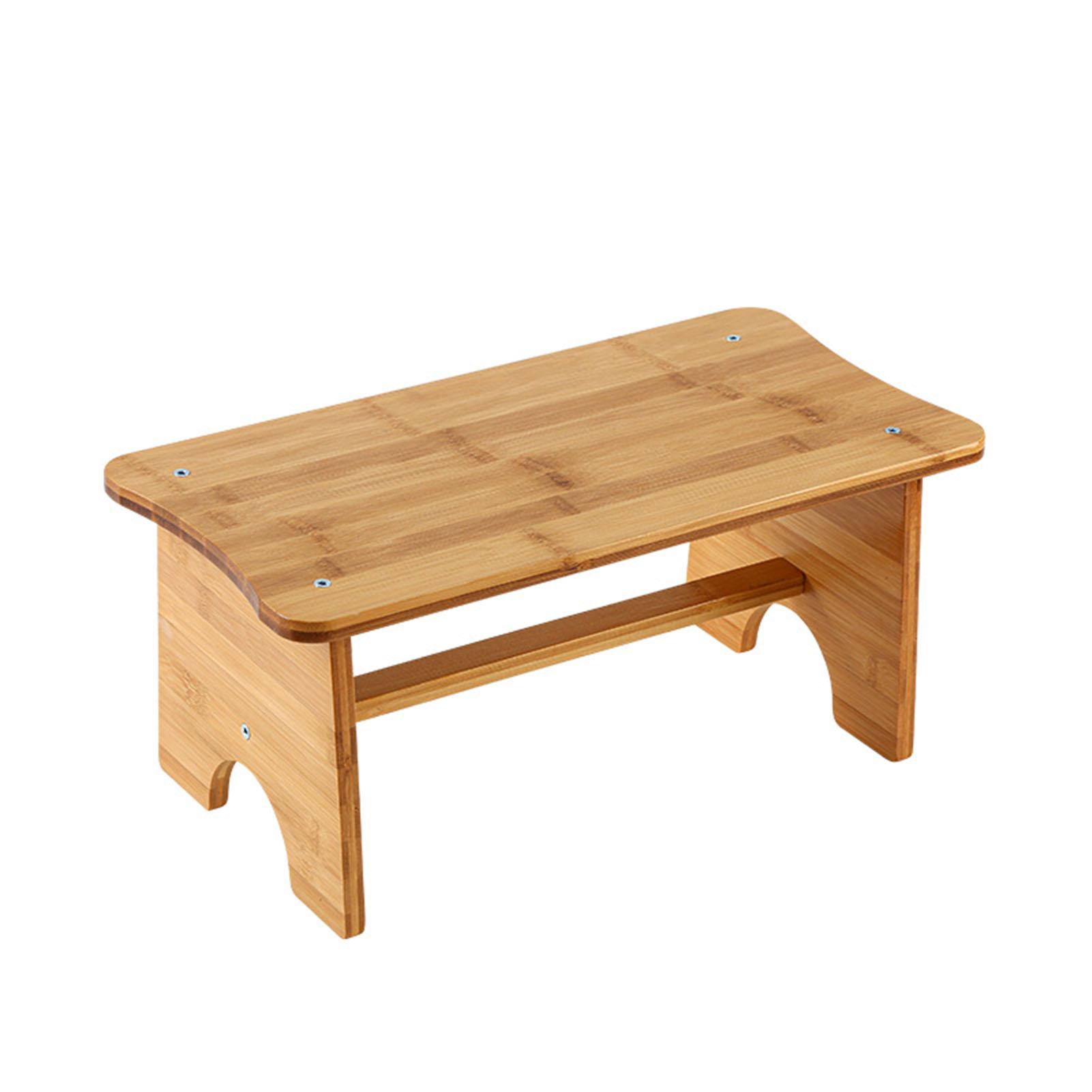 

Табуретка для ног под столом, противоскользящая, для снятия усталости, прочная деревянная многофункциональная настольная подставка для ног для дома Flat Style