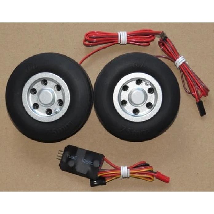 RC model 45mm 50mm 55mm 60mm 65mm 70mm 75mm 86mm 95mm JP brake wheel for fixed-wing aircraft landing gear